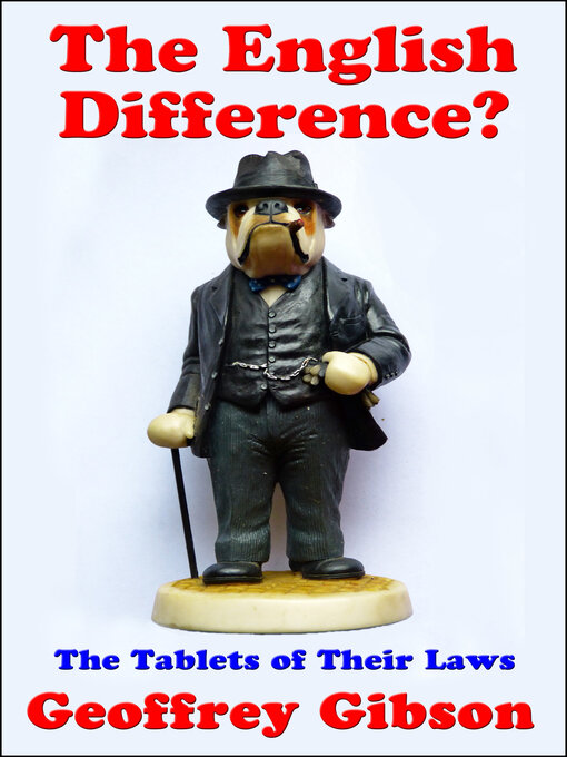 Title details for The English Difference? by Geoffrey Gibson - Wait list